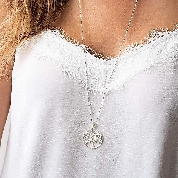 iz-el Silberkette Kette Silber LEBENSBAUM klein günstig online kaufen