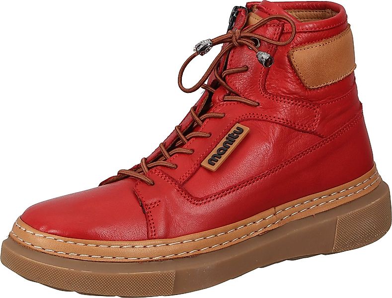 Manitu Stiefeletten Schnürstiefelette aus echtem Leder günstig online kaufen