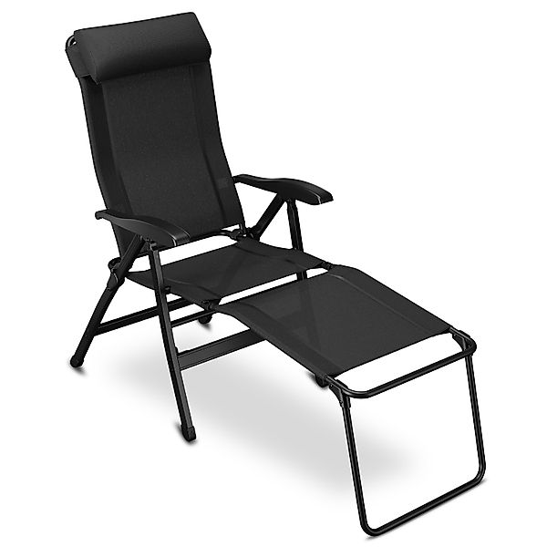 ELONEO Gartenstuhl Campingstuhl mit Liegefunktion, 6-fach verstellbare Rück günstig online kaufen
