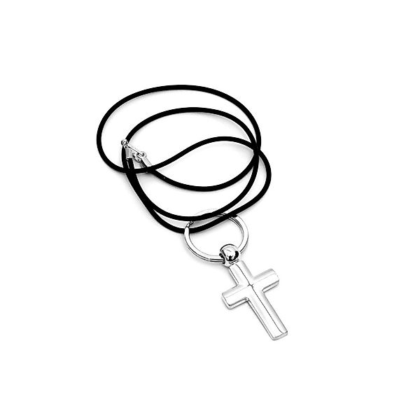Brillibrum Schlüsselanhänger Kette Anhänger Kreuz Silber günstig online kaufen
