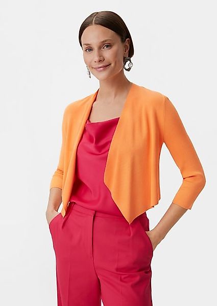 Comma Strickjacke Strickjacke aus Viskosemix günstig online kaufen