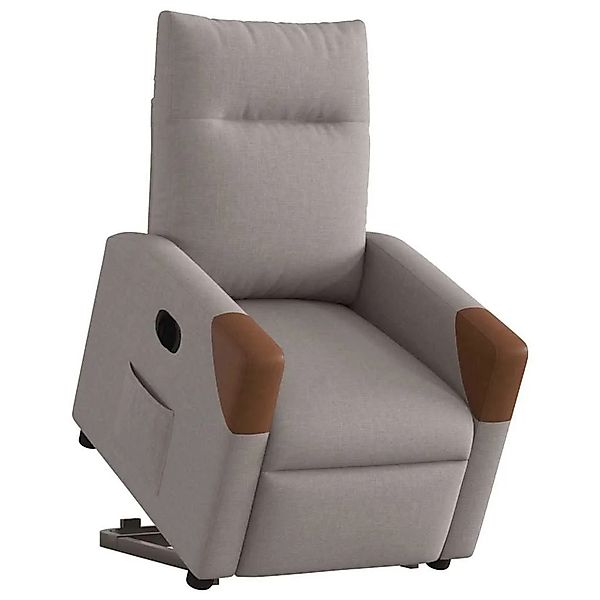 vidaXL Relaxsessel mit Aufstehhilfe Elektrisch Taupe Stoff 3324027 günstig online kaufen