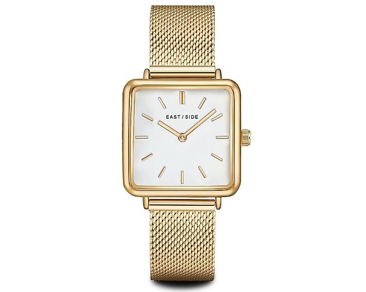 Eastside Quarzuhr Grand gelbgold, mit Milanaise-Armband günstig online kaufen