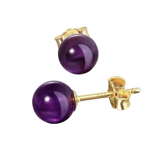 NKlaus Paar Ohrstecker Paar Echt Amethyst günstig online kaufen