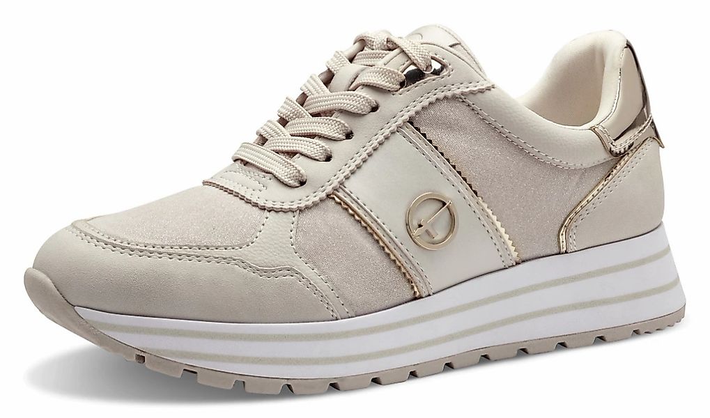 Tamaris Plateausneaker, Plateau, Freizeitschuh, Halbschuh, Schnürschuh günstig online kaufen