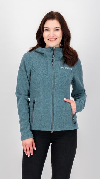 DEPROC Active Strickfleecejacke "GLORY MAY" mit 2-Wege-Reißverschluss günstig online kaufen