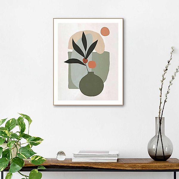 Reinders! Kunstdruck Vase mit Blumen günstig online kaufen