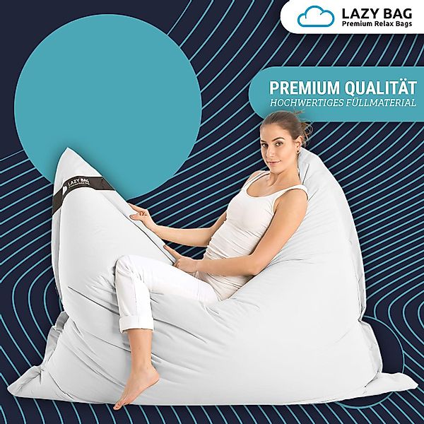 LazyBag Sitzsack Lazybag – XXL Nylon Sitzsack – Wasserfest, Innen und Außen günstig online kaufen