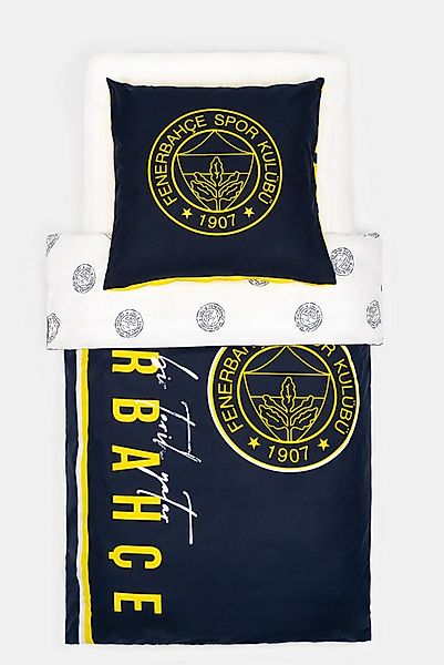 Tac Wendebettwäsche Fenerbahçe Bettwäsche Set 2 teilig 135x200 + 80x80 - 10 günstig online kaufen