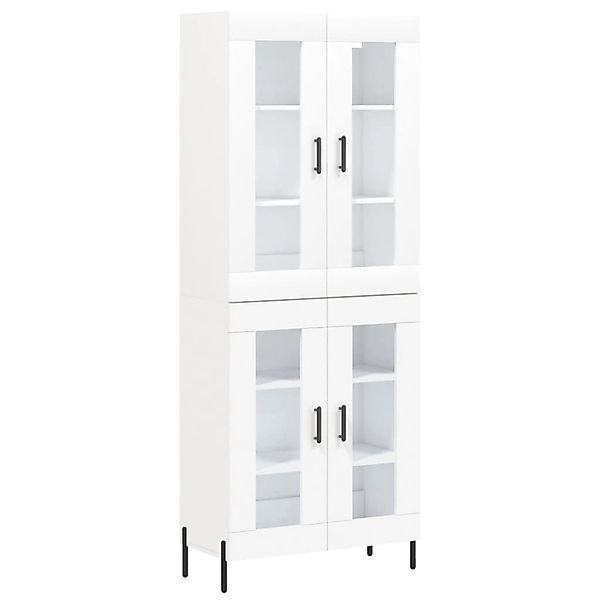 vidaXL Highboard Weiß 69,5x34x180 cm Holzwerkstoff 3198281 günstig online kaufen