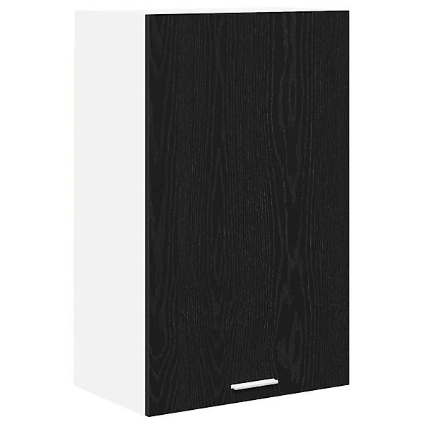 vidaXL Hängeschrank Riga Schwarze Eiche und Weiß 50 x 31 x 80 cm 884267 günstig online kaufen