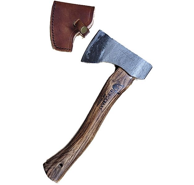 HM Müllner Werkzeuge Axt Wikingeraxt 500g mit Hickorystiel mit Lederscheid, günstig online kaufen