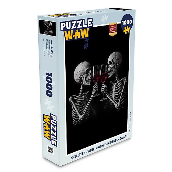 MuchoWow Puzzle Skelette - Wein - günstig online kaufen