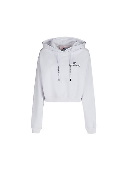 chiara ferragni collection Sweatshirts Damen weiß 100% cotone günstig online kaufen