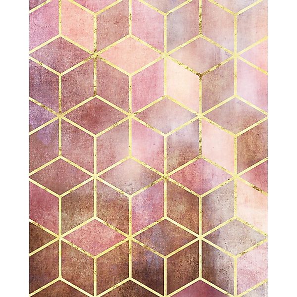 Komar Bild "Mosaik Rosso" Formen  Kunst 1 Stk. tlg. Wandbild zur Dekoration günstig online kaufen