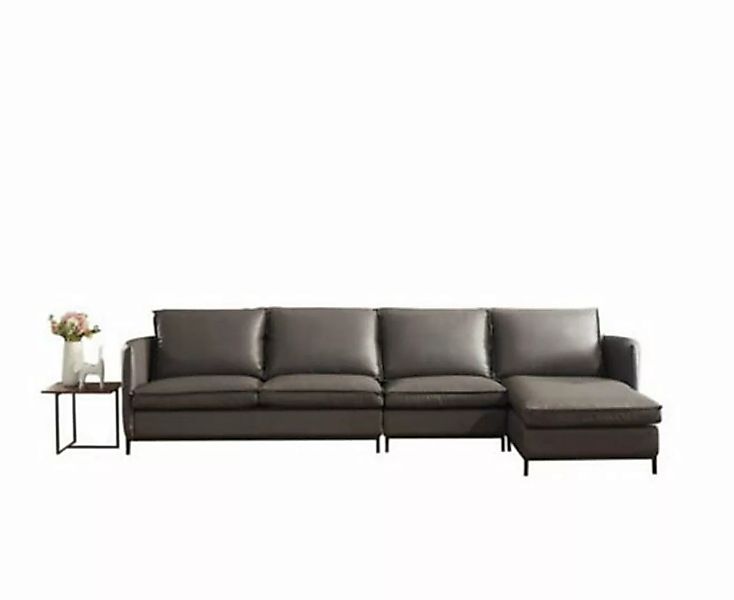JVmoebel Ecksofa, Garnitur Italien Sofa Leder Eck Couch Sitz Landschaft L F günstig online kaufen