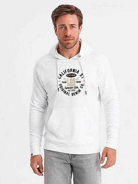 OMBRE Sweatshirt Bedruckter Kapuzenpullover für Männer günstig online kaufen