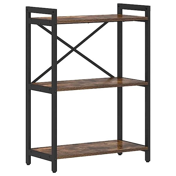 vidaXL Bücherregal Geräucherte Eiche 60 x 30 x 85 cm Holzwerkstoff 868397 günstig online kaufen