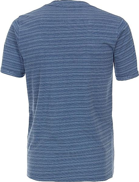 Casa Moda T-Shirt Blau Streifen - Größe L günstig online kaufen