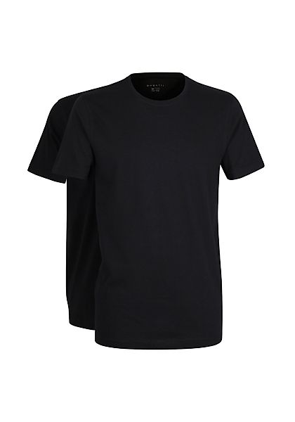 bugatti T-Shirt "BUGATTI Herren T-Shirt uni 2er Pack", (Packung, 2 tlg., 2) günstig online kaufen