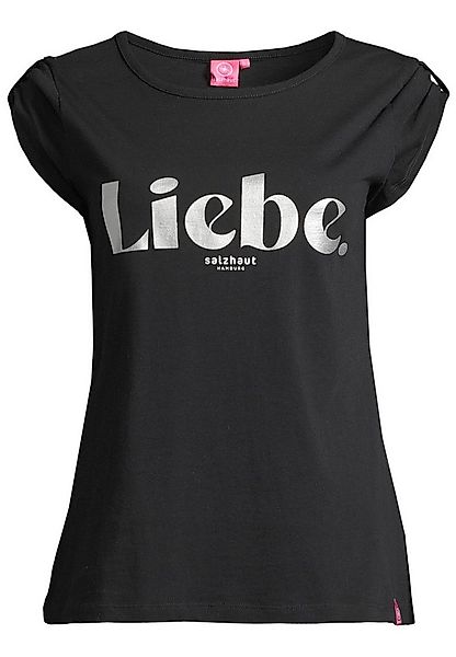 salzhaut T-Shirt BIIKE - LIEBE Damen Tailliert Endlich wieder Sommer! beque günstig online kaufen