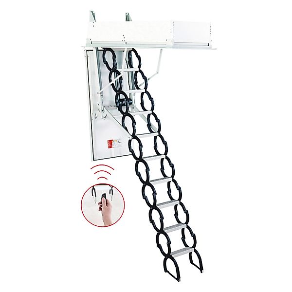 Bodentreppe Univers 130x70 cm wärmegedämmt U-Wert 1,3 Raumhöhe bis 290 cm günstig online kaufen