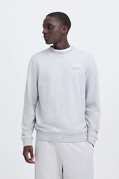 Blend Rundhalspullover "BHBrody" Lässiges Sweatshirt mit auffälligem Backpr günstig online kaufen