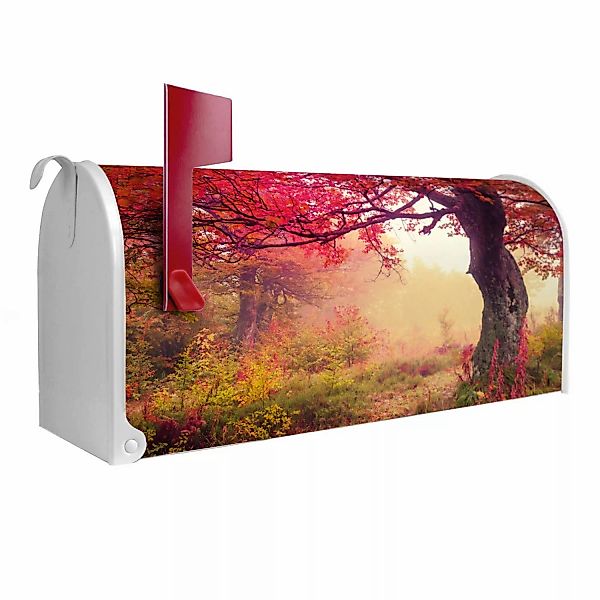 Banjado Amerikanischer Briefkasten Weiß 48x22x16cm US Mailbox Letterbox Pos günstig online kaufen
