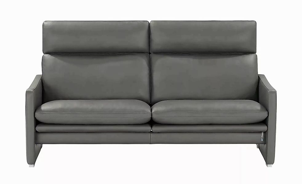 erpo just relax Ledersofa  JR 290 Trento ¦ grau ¦ Maße (cm): B: 174 H: 93 T günstig online kaufen