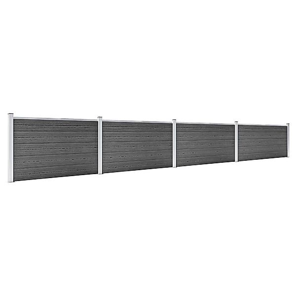 vidaXL Gartenzaun, Zaunelement Set WPC 699x105 günstig online kaufen