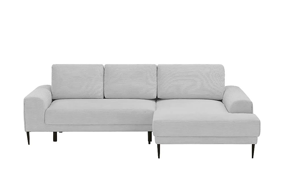 switch Ecksofa aus Cord Capitol ¦ silber ¦ Maße (cm): B: 276 H: 89 T: 175.0 günstig online kaufen