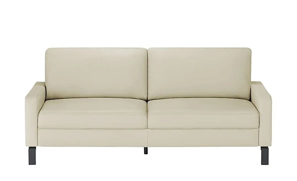 Max Schelling Ledersofa mit Winkelfüßen Maximum ¦ beige ¦ Maße (cm): B: 204 günstig online kaufen