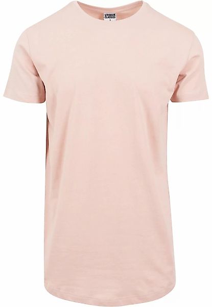 URBAN CLASSICS Kurzarmshirt "Urban Classics Herren Shaped Long Tee", (1 tlg günstig online kaufen