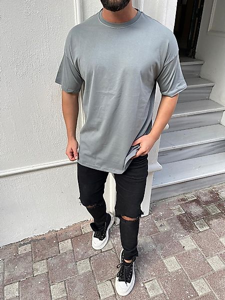 Megaman Jeans Oversize-Shirt Oversize Herren T-Shirt günstig online kaufen