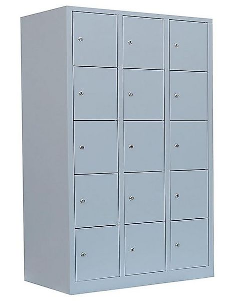 Steelboxx Fächerschrank 15 Fächer Schließfachschrank Wertfachschrank Fächer günstig online kaufen