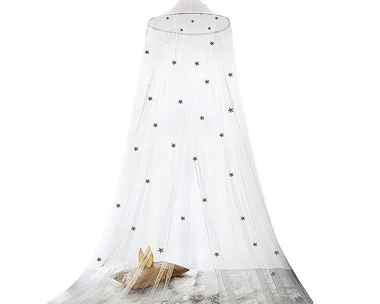 DOPWii Moskitonetz Fliegennetz Anti Insektenschutz Doppelbett mit Leuchtste günstig online kaufen