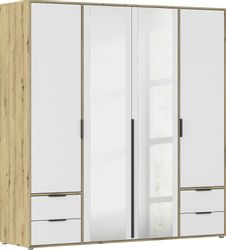 rauch Drehtürenschrank "Kleiderschrank Schrank Garderobe Wäscheschrank NAGA günstig online kaufen
