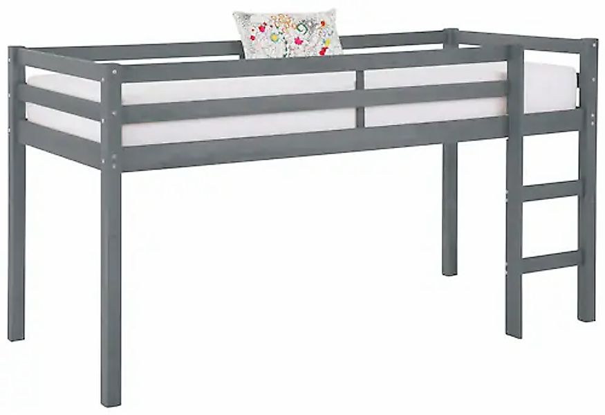 Lüttenhütt Hochbett "Alpi" aus schönem massivem Kiefernholz, Außenmaßenbrei günstig online kaufen