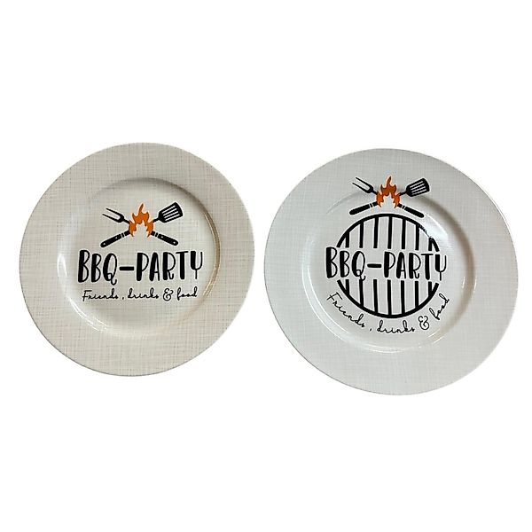 Boltze Teller Farmer 2-fach Sortiert 2 cm x 20 cm x 20 cm Creme günstig online kaufen