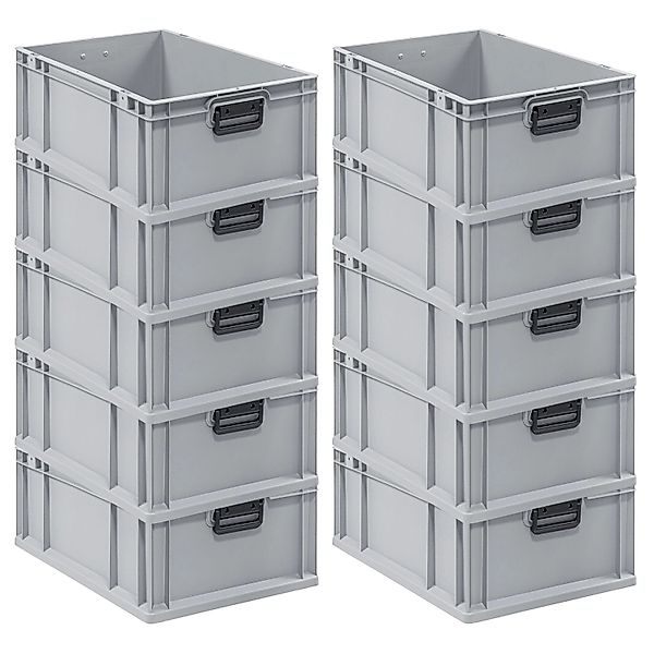 PROREGAL Spar Set 10x Eurobox Nextgen Portable Duo HxBxT 22 x 40 x 60 cm 44 günstig online kaufen