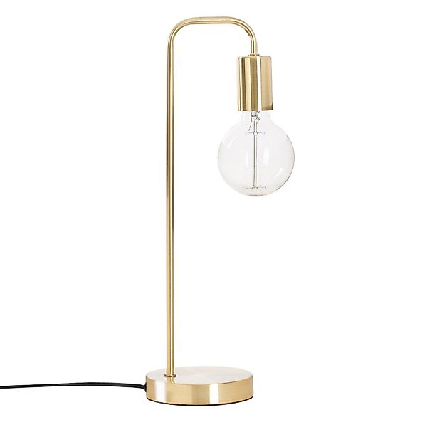 Home-trends24.de Tischleuchte Gold Tischleuchte Lampe Beleuchtung günstig online kaufen