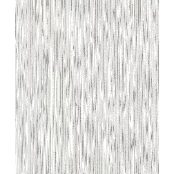 Rasch Vliestapete Wallton 187601 Streifen Weiß 10,05 m x 0,53 m günstig online kaufen