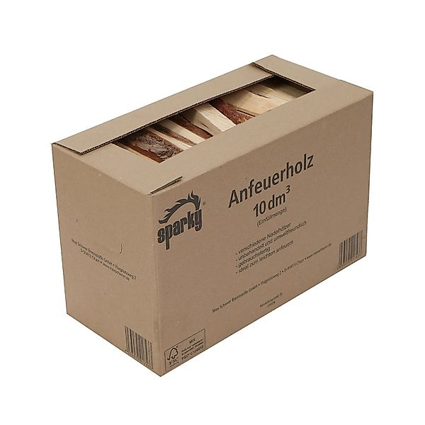 Sparky Anzündholz im Karton 10 dm³ günstig online kaufen