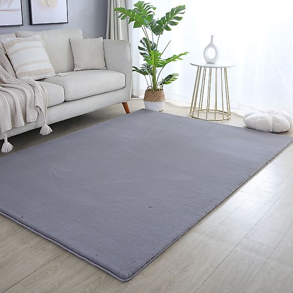 Carpettex Hochflor-Teppich Unicolor - Einfarbig, Läufer, Höhe: 20 mm, Teppi günstig online kaufen