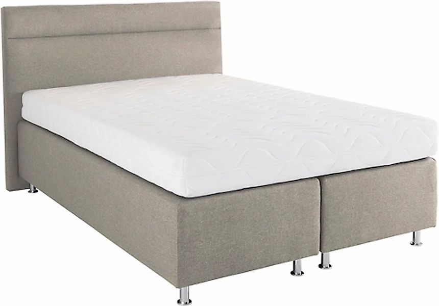 4 Boxspringbett wahlweise mit LED-Beleuchtung günstig online kaufen