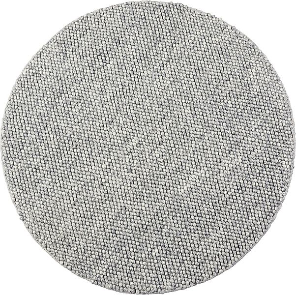 LeGer Home by Lena Gercke Teppich »Ainhoa, handgewebt, Wolle«, rund, 12 mm günstig online kaufen