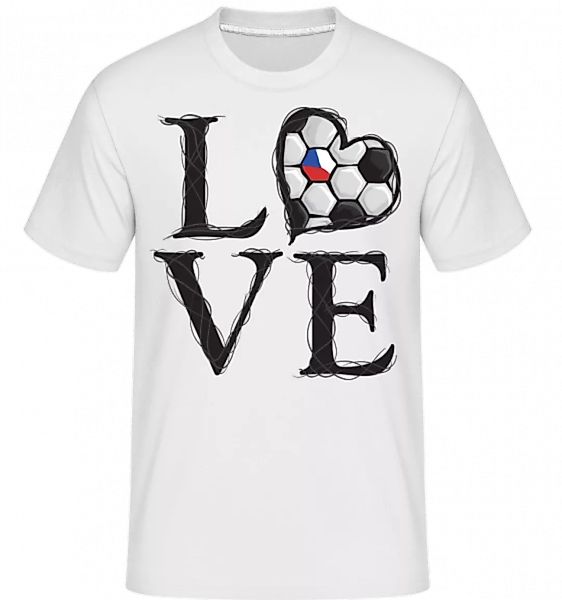 Fußball Liebe Tschechien · Shirtinator Männer T-Shirt günstig online kaufen