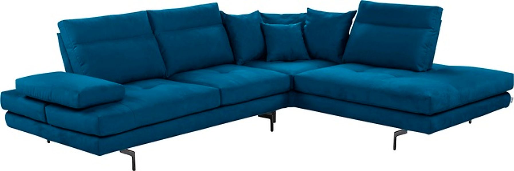 CALIA ITALIA Ecksofa »Toby Wing, Komfortsofa mit Sitzkomfort der Extraklass günstig online kaufen