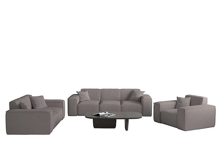 Fun Möbel Polstergarnitur Sofaset Designersofa CELES günstig online kaufen