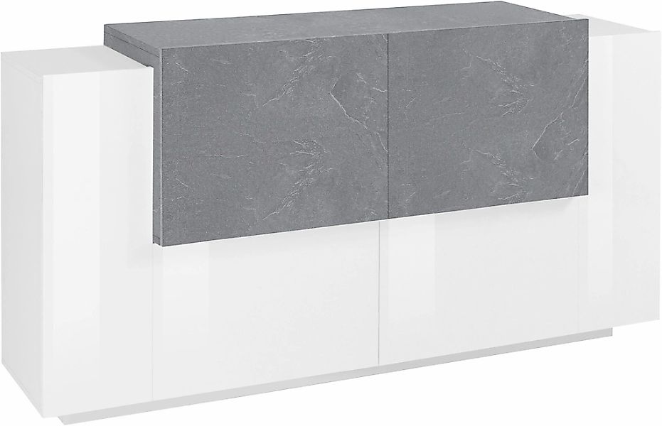 INOSIGN Sideboard "Coro, Kommode, Schrank, Kredenz, grifflos mit Einlegeböd günstig online kaufen